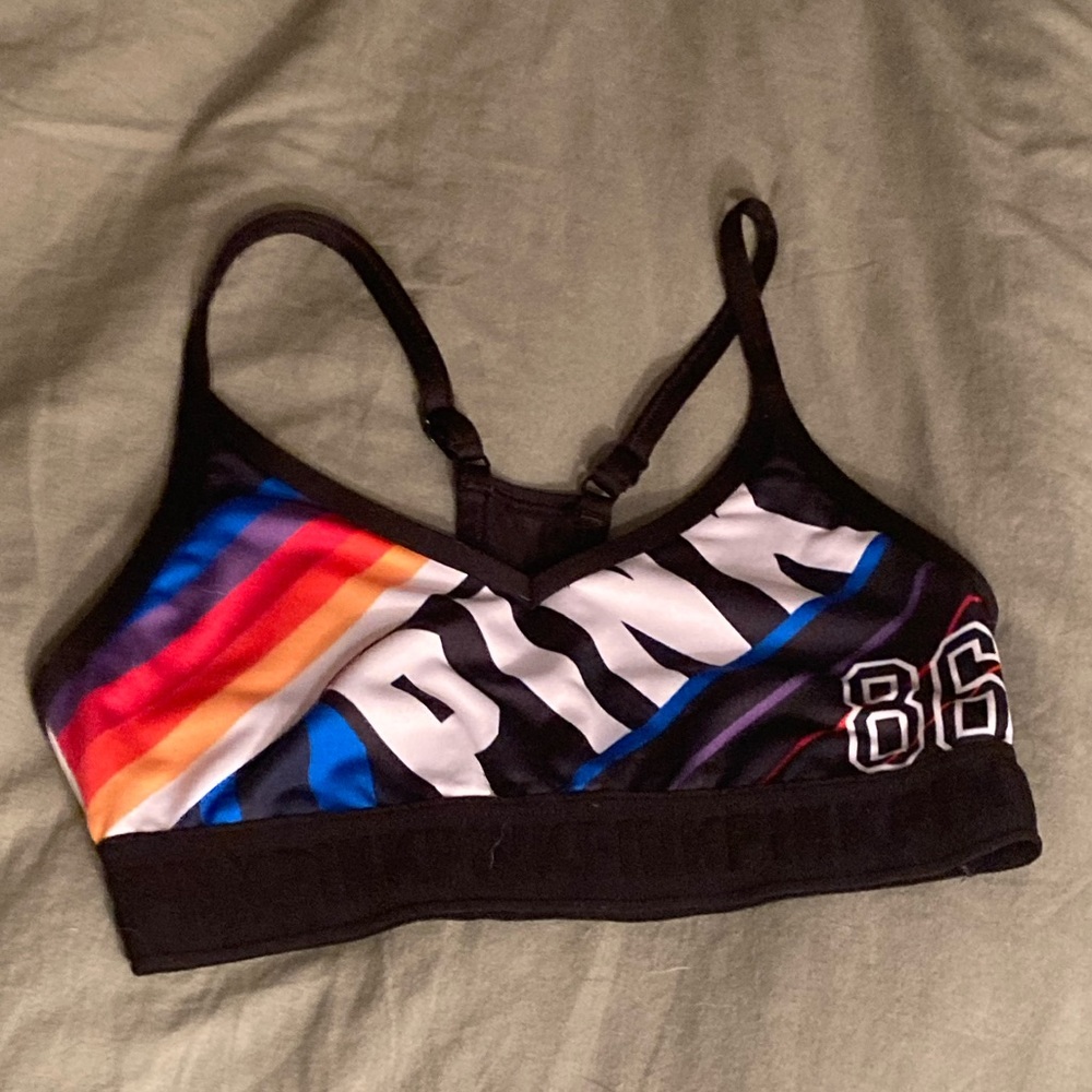 Pink Sports Bra